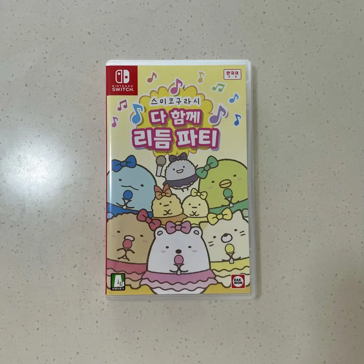 닌텐도 스위치 칩 스미코구라시 리듬파티 판매합니다